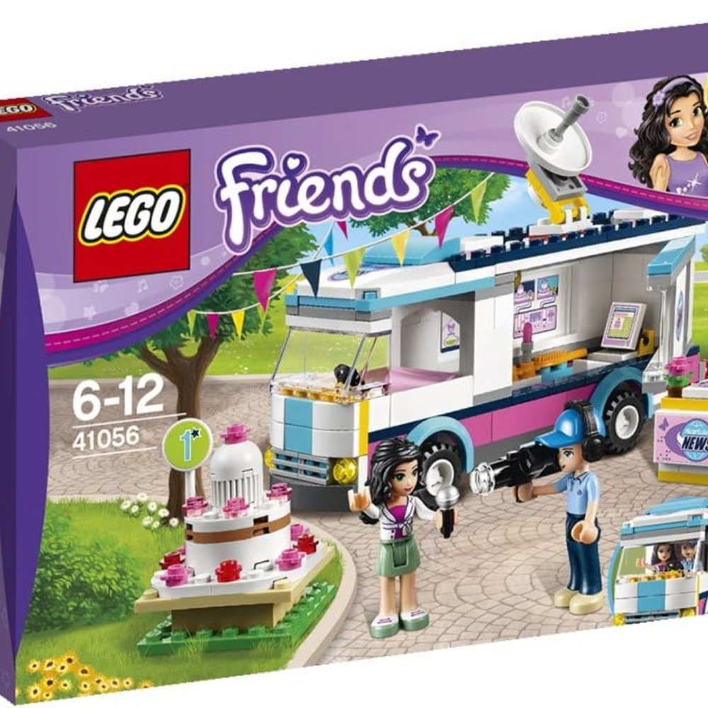 LEGO FRIENDS HEARTLAKE NEWS VAN 41056